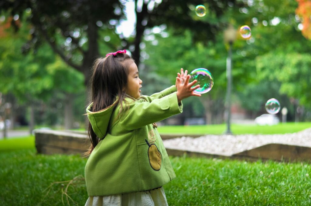 child bubbles